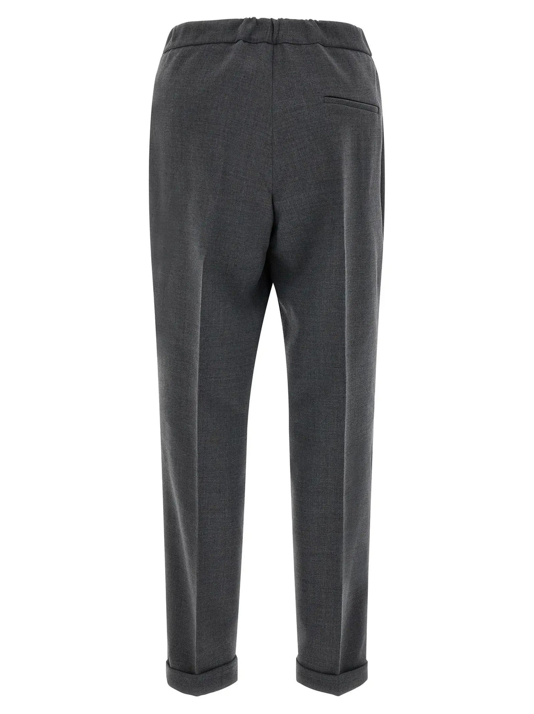 Alberto Biani Sample Sale | Alberto Biani Gray Polyester Cropped Pants - | Designer outlet