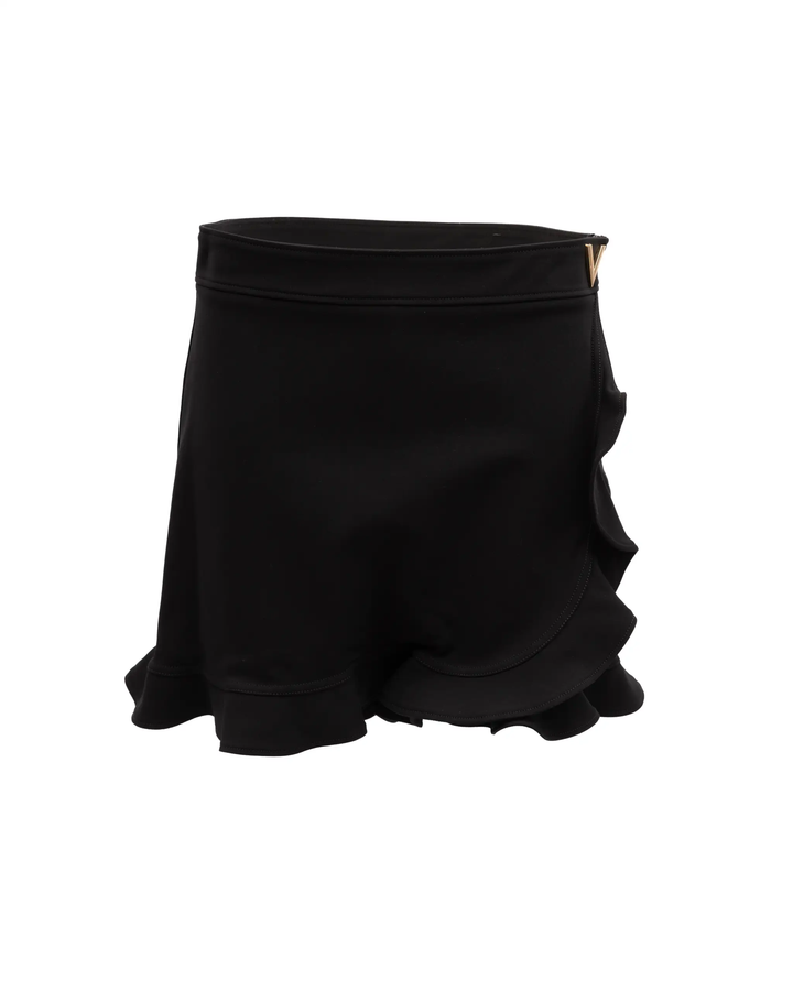 Valentino Garavani Sample Sale | Valentino Garavani Mini Black Skirt - | Designer outlet