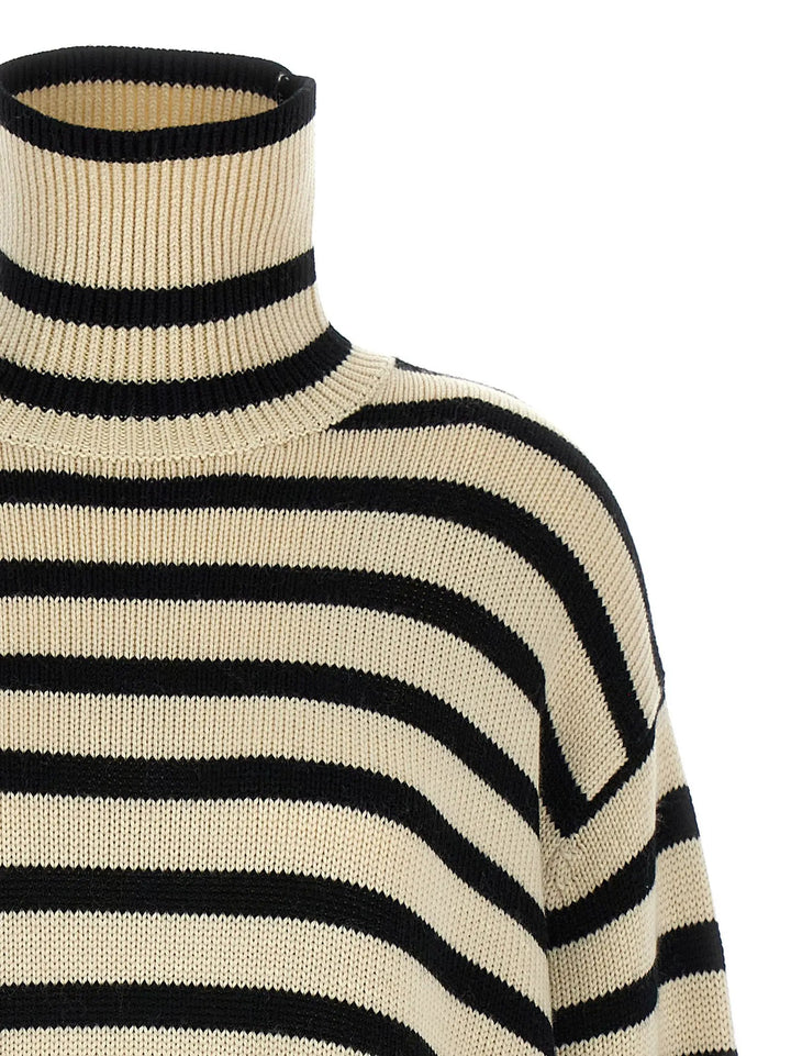 TOTEME Sample Sale | TOTEME Bicolor Wool Cardigan - | Designer outlet
