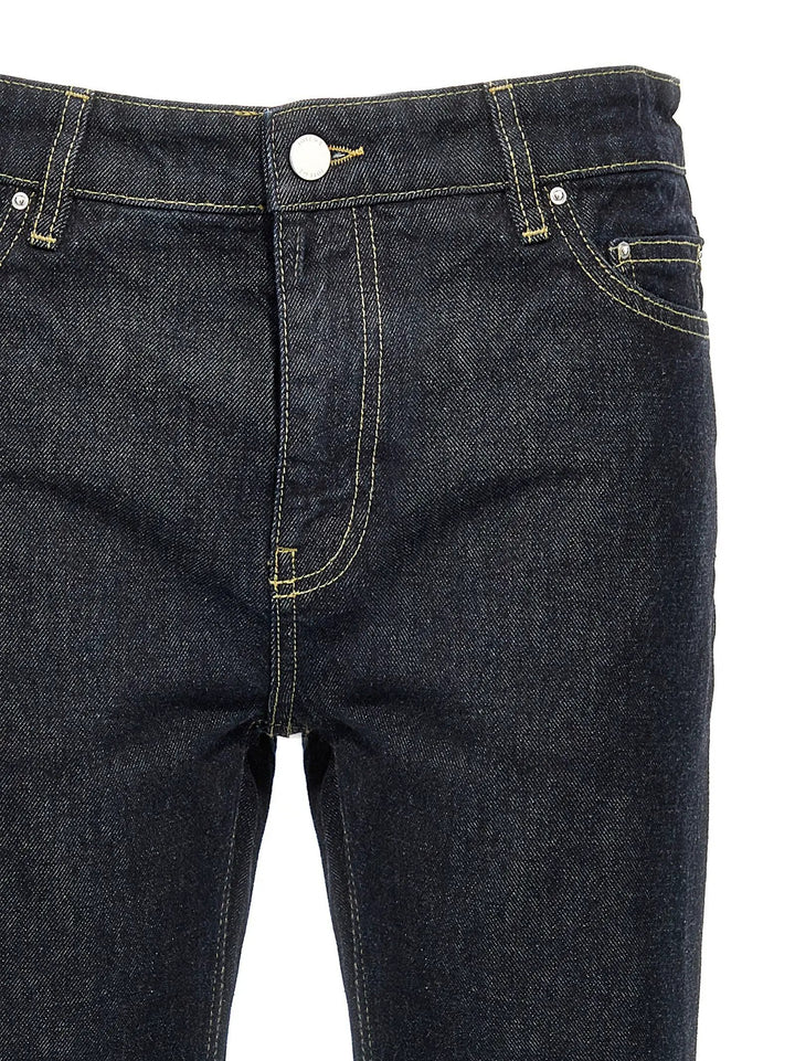 TOTEME Sample Sale | TOTEME Blue Cotton Tapered Jeans - | Designer outlet