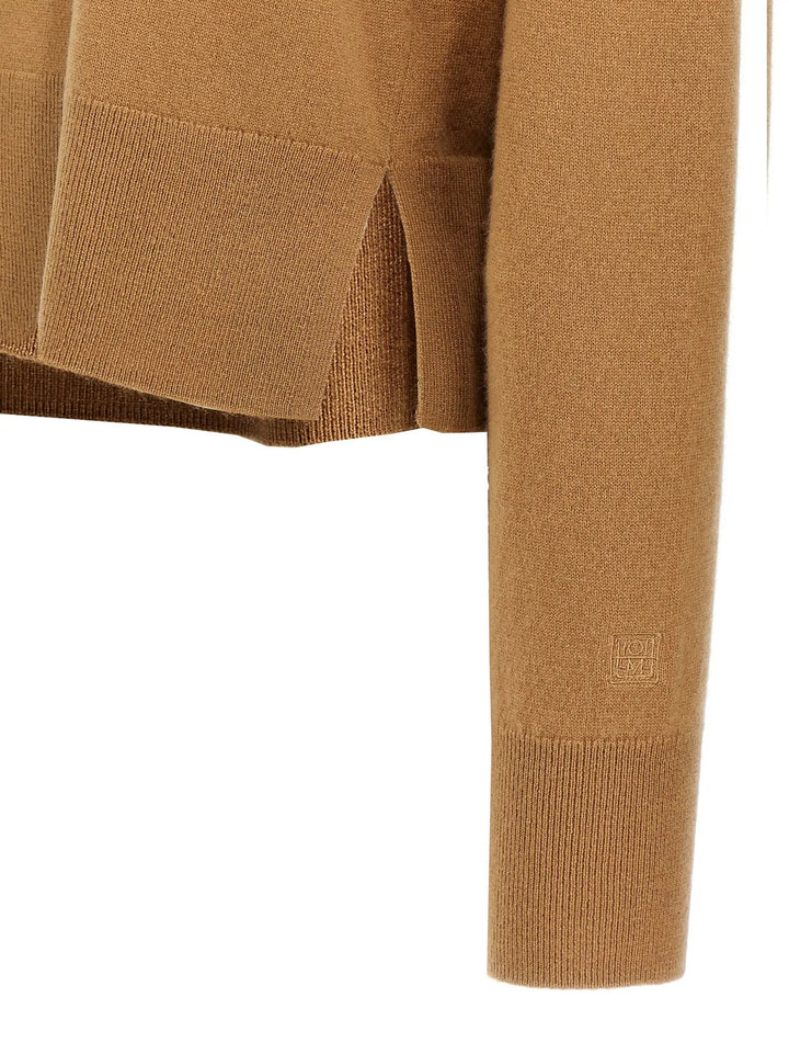 TOTEME Sample Sale | TOTEME Beige Cashmere Cardigan - | Designer outlet