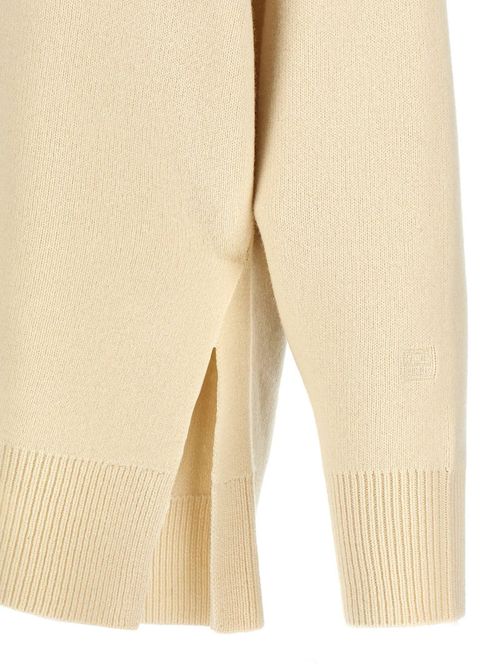TOTEME Sample Sale | TOTEME White Wool Cardigan - | Designer outlet