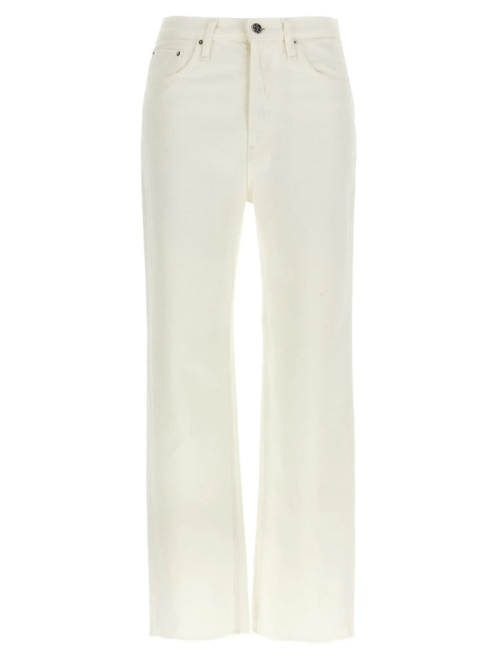 TOTEME Sample Sale | TOTEME White Cotton High-Waisted Jean - | Designer outlet