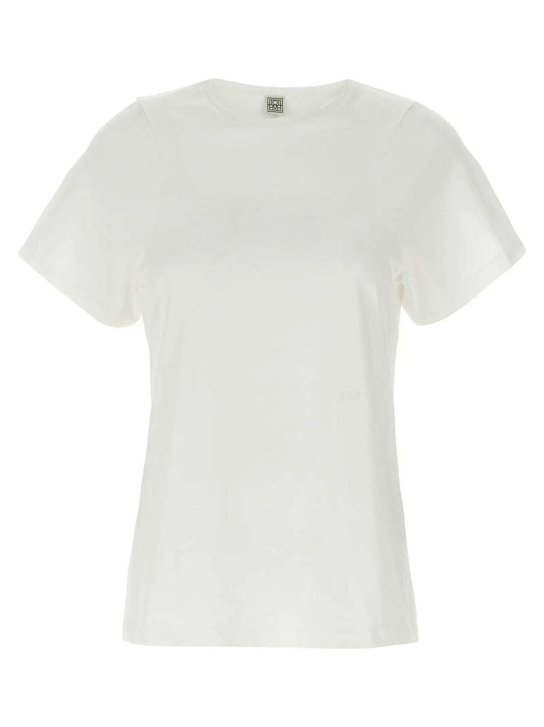 TOTEME Sample Sale | TOTEME White Cotton T-Shirt - | Designer outlet