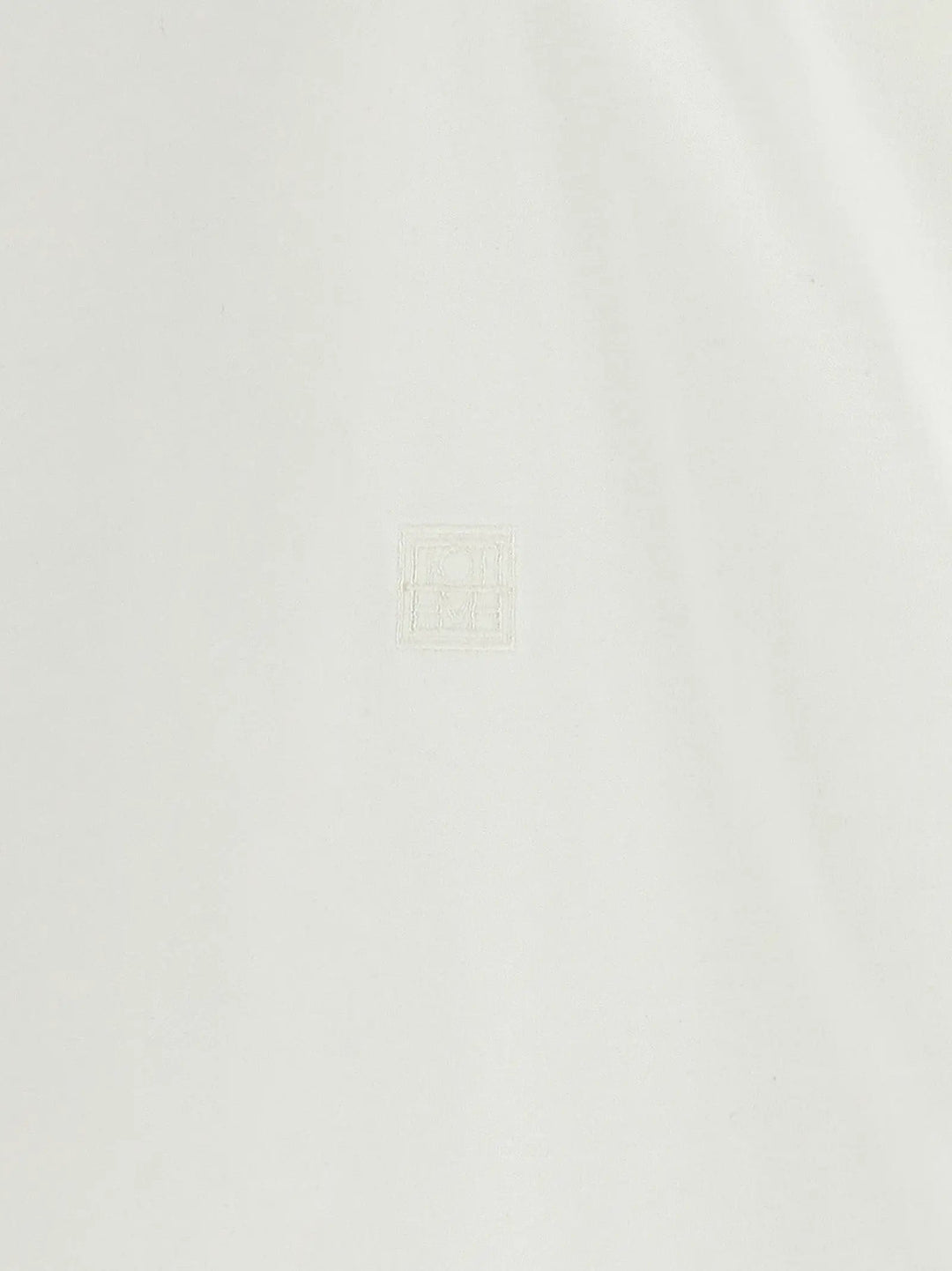 TOTEME Sample Sale | TOTEME White Cotton T-Shirt - | Designer outlet