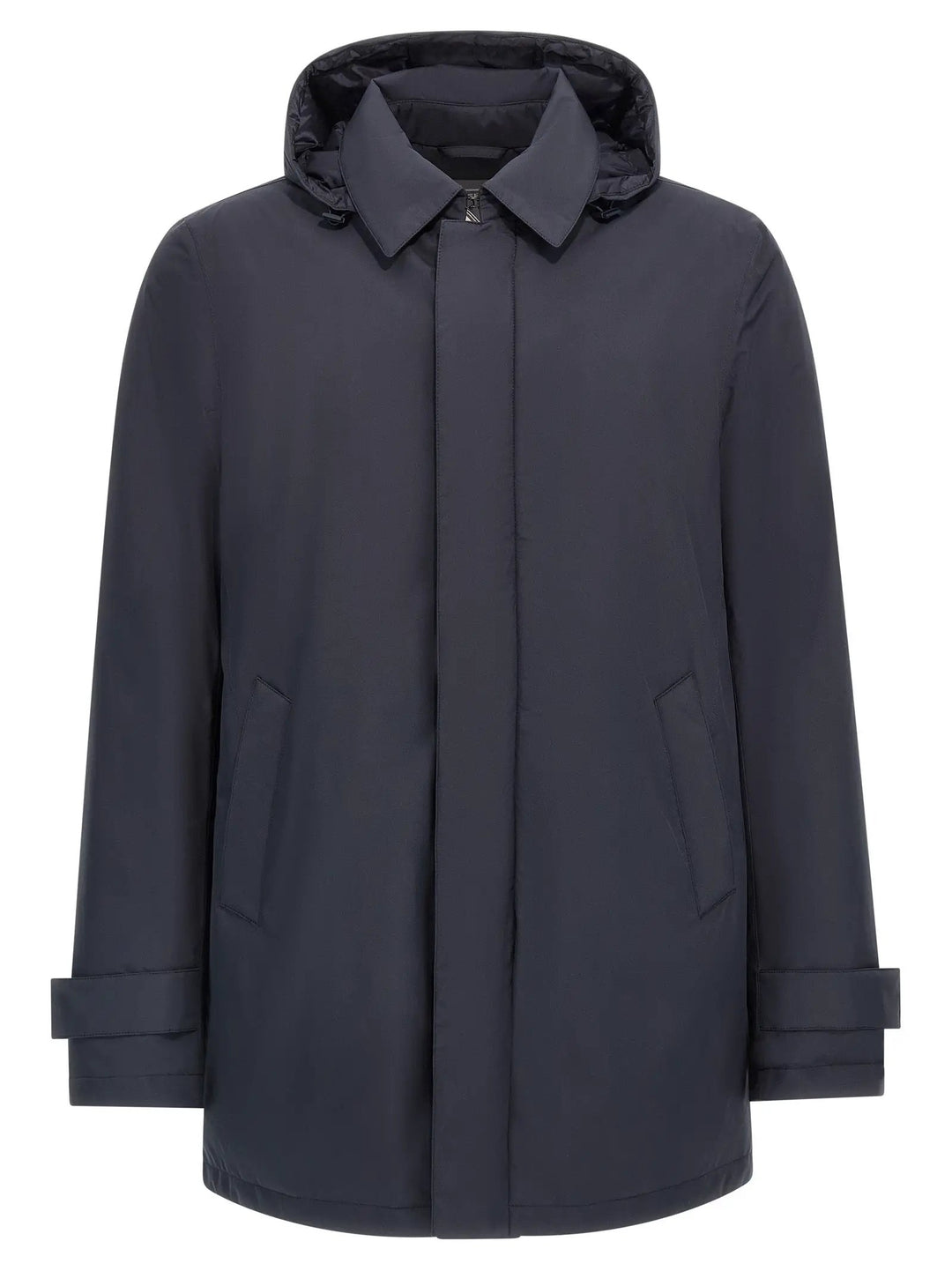 Herno Sample Sale | Herno Blue Polyester Parka - | Designer outlet
