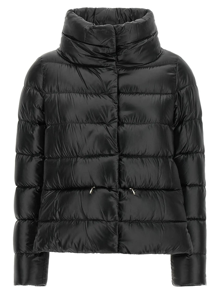 Herno Sample Sale | Herno Black Polyamide Full-Length Jacket - | Designer outlet