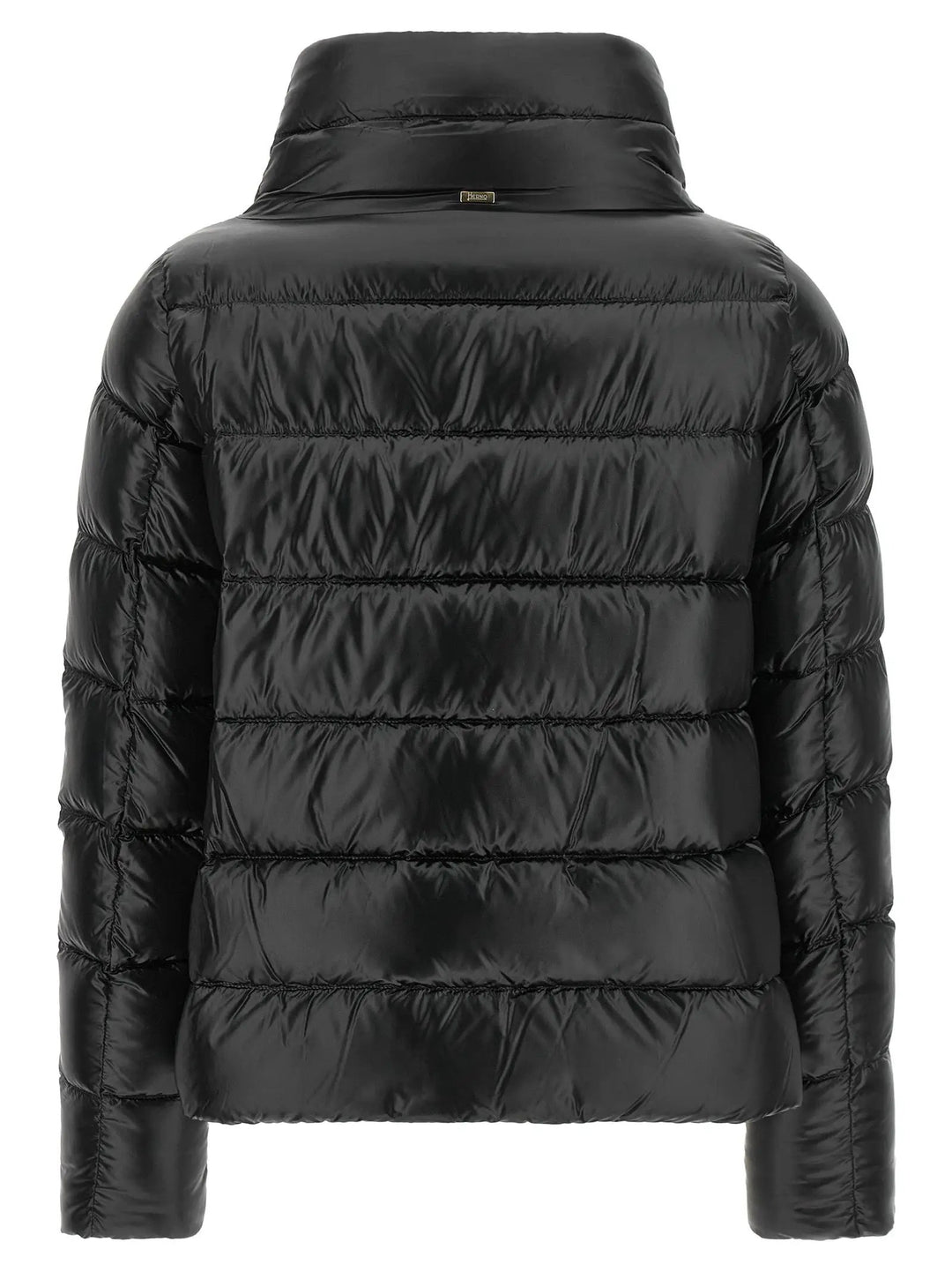 Herno Sample Sale | Herno Black Polyamide Full-Length Jacket - | Designer outlet