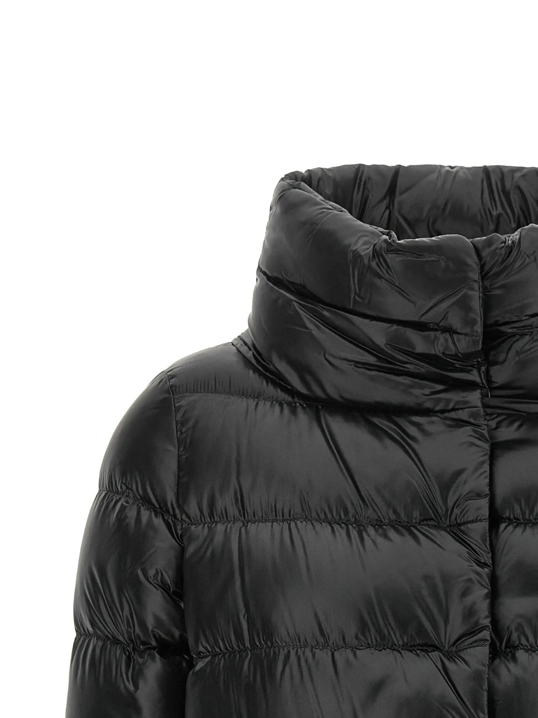 Herno Sample Sale | Herno Black Polyamide Full-Length Jacket - | Designer outlet
