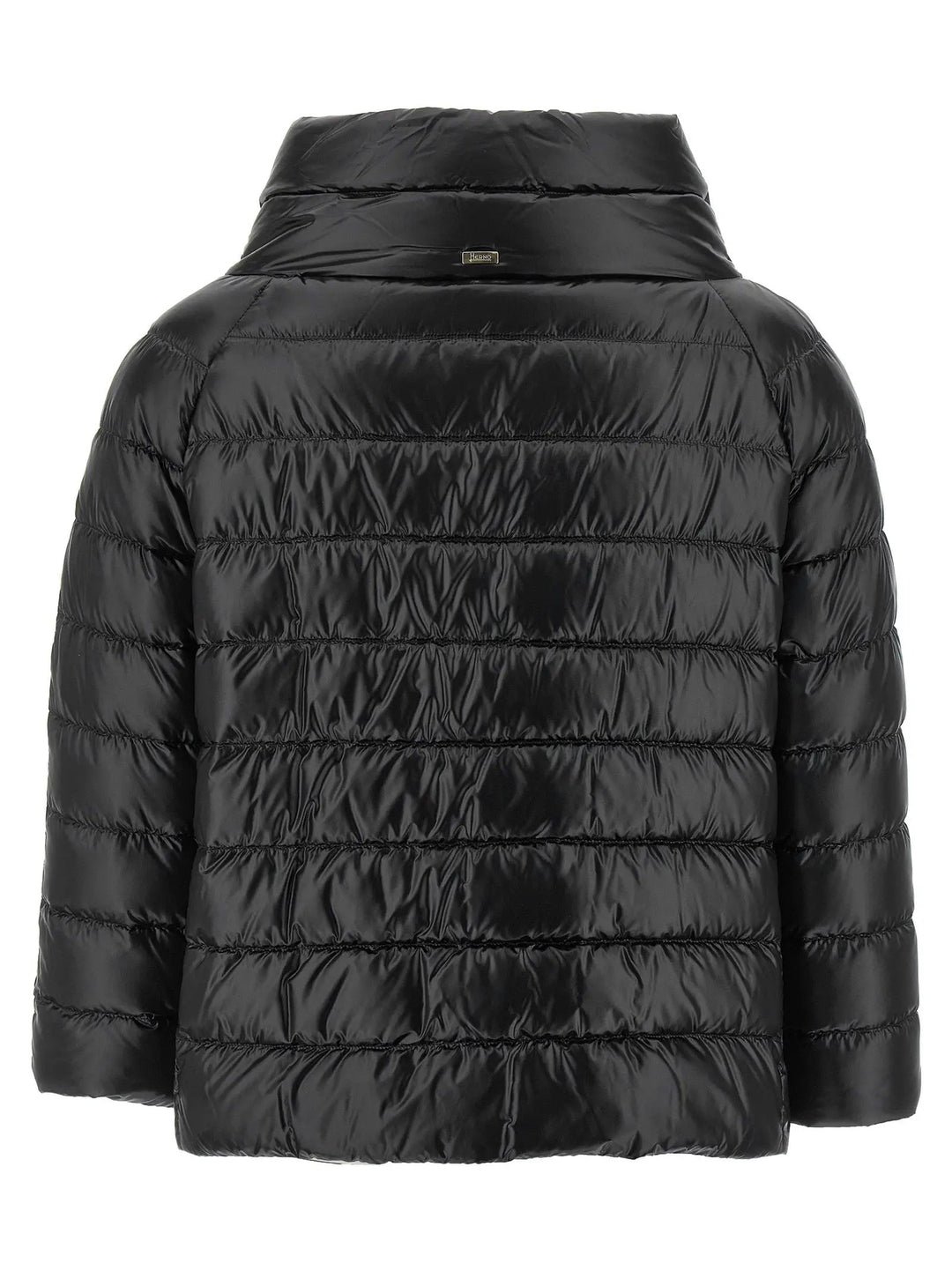 Herno Sample Sale | Herno Black Polyamide Full-Length Jacket - | Designer outlet