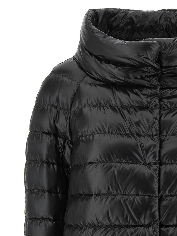 Herno Sample Sale | Herno Black Polyamide Full-Length Jacket - | Designer outlet