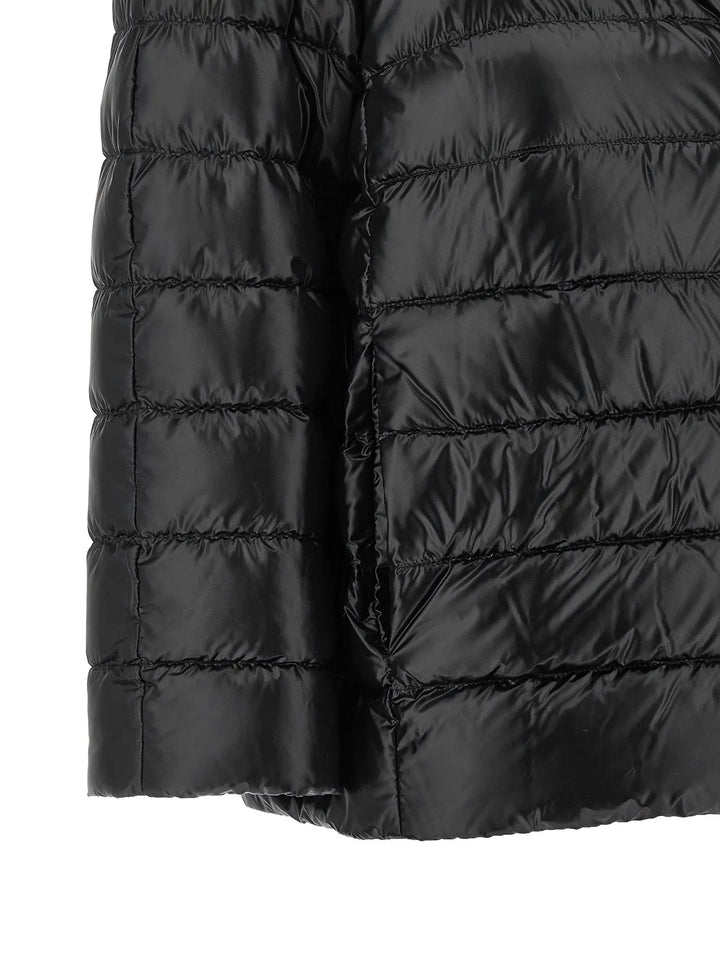 Herno Sample Sale | Herno Black Polyamide Full-Length Jacket - | Designer outlet