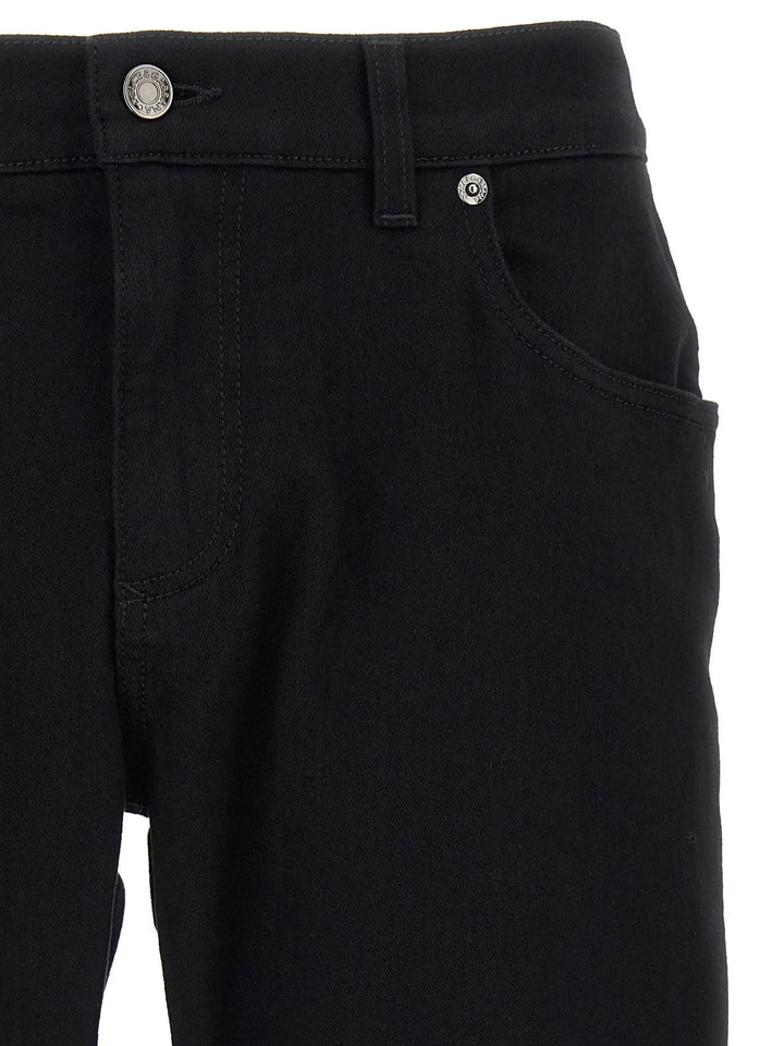 Dolce &amp; Gabbana Sample Sale | Dolce &amp; Gabbana Black Cotton Slim Fit Jeans - | Designer outlet