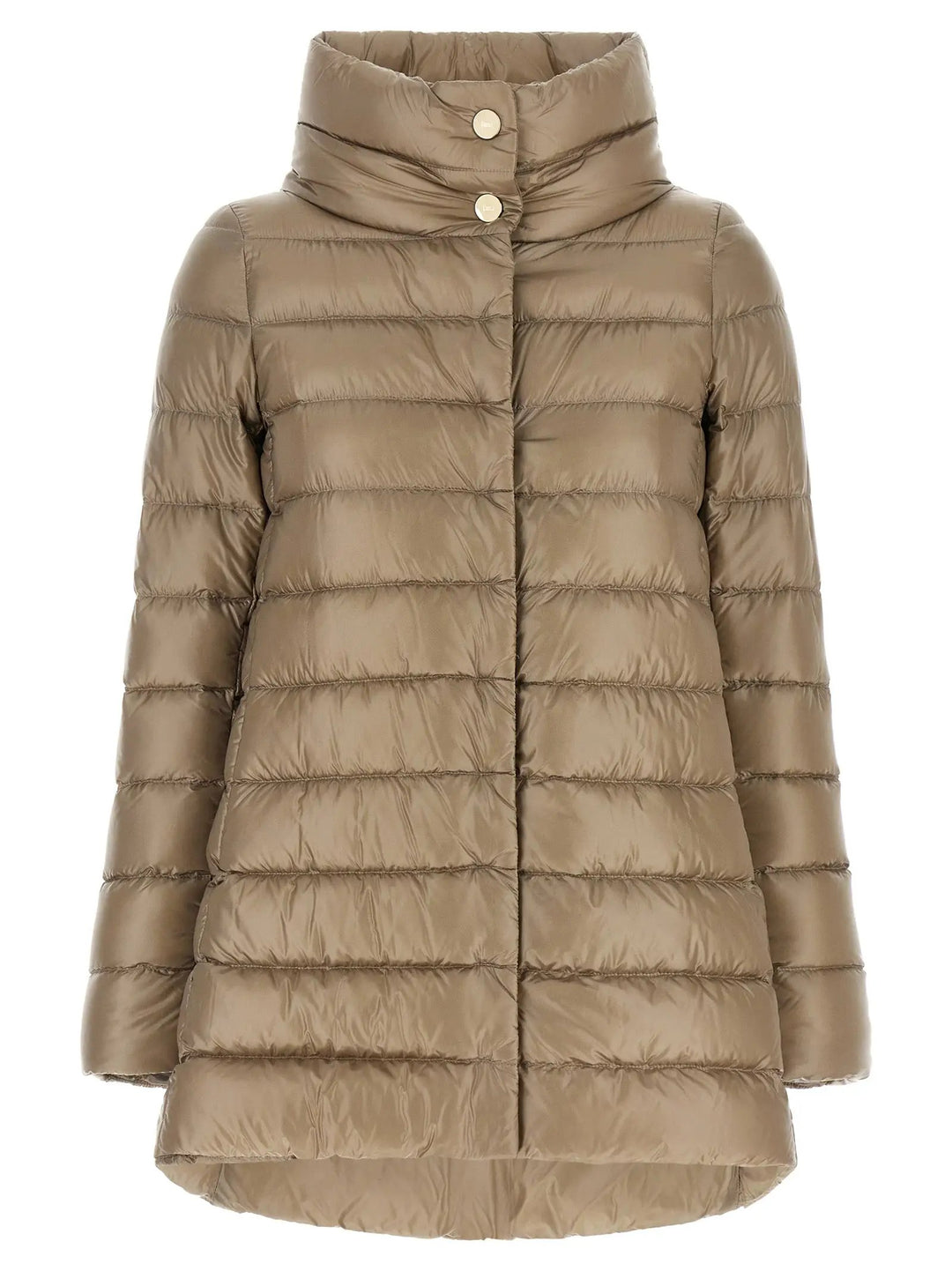 Herno Sample Sale | Herno Beige Polyamide Full-Length Jacket - | Designer outlet