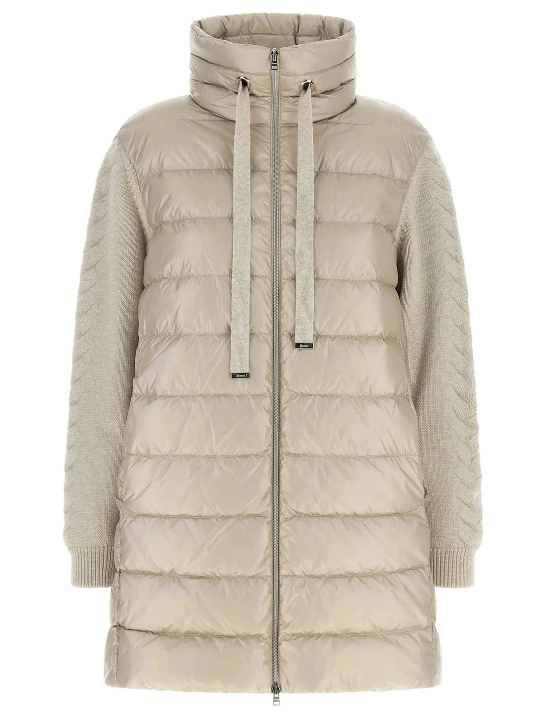 Herno Sample Sale | Herno Beige Polyamide Full-Length Jacket - | Designer outlet
