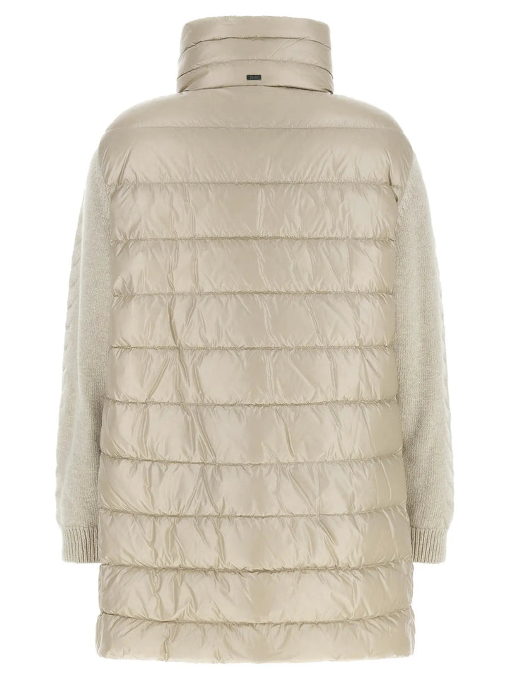 Herno Sample Sale | Herno Beige Polyamide Full-Length Jacket - | Designer outlet