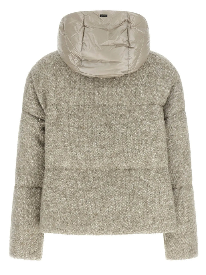 Herno Sample Sale | Herno Beige Wool Full-Length Jacket - | Designer outlet