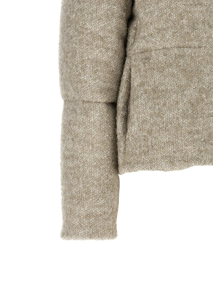 Herno Sample Sale | Herno Beige Wool Full-Length Jacket - | Designer outlet