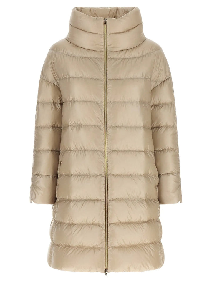 Herno Sample Sale | Herno Beige Polyamide Coat - | Designer outlet