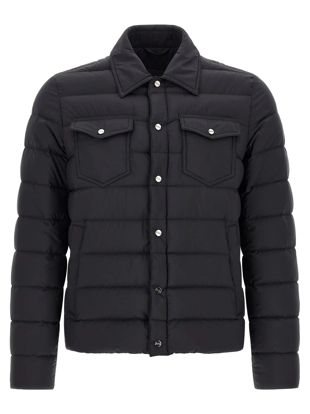 Herno Sample Sale | Herno Black Polyamide Full-Length Jacket - | Designer outlet