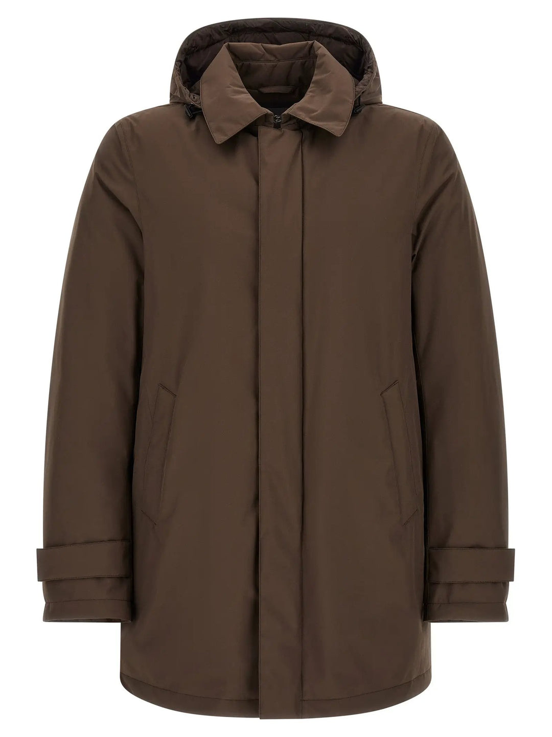 Herno Sample Sale | Herno Brown Polyester Parka - | Designer outlet