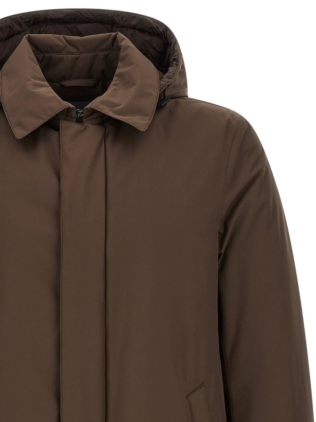 Herno Sample Sale | Herno Brown Polyester Parka - | Designer outlet