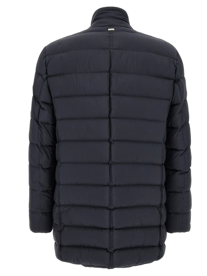 Herno Sample Sale | Herno Blue Polyamide Coat - | Designer outlet