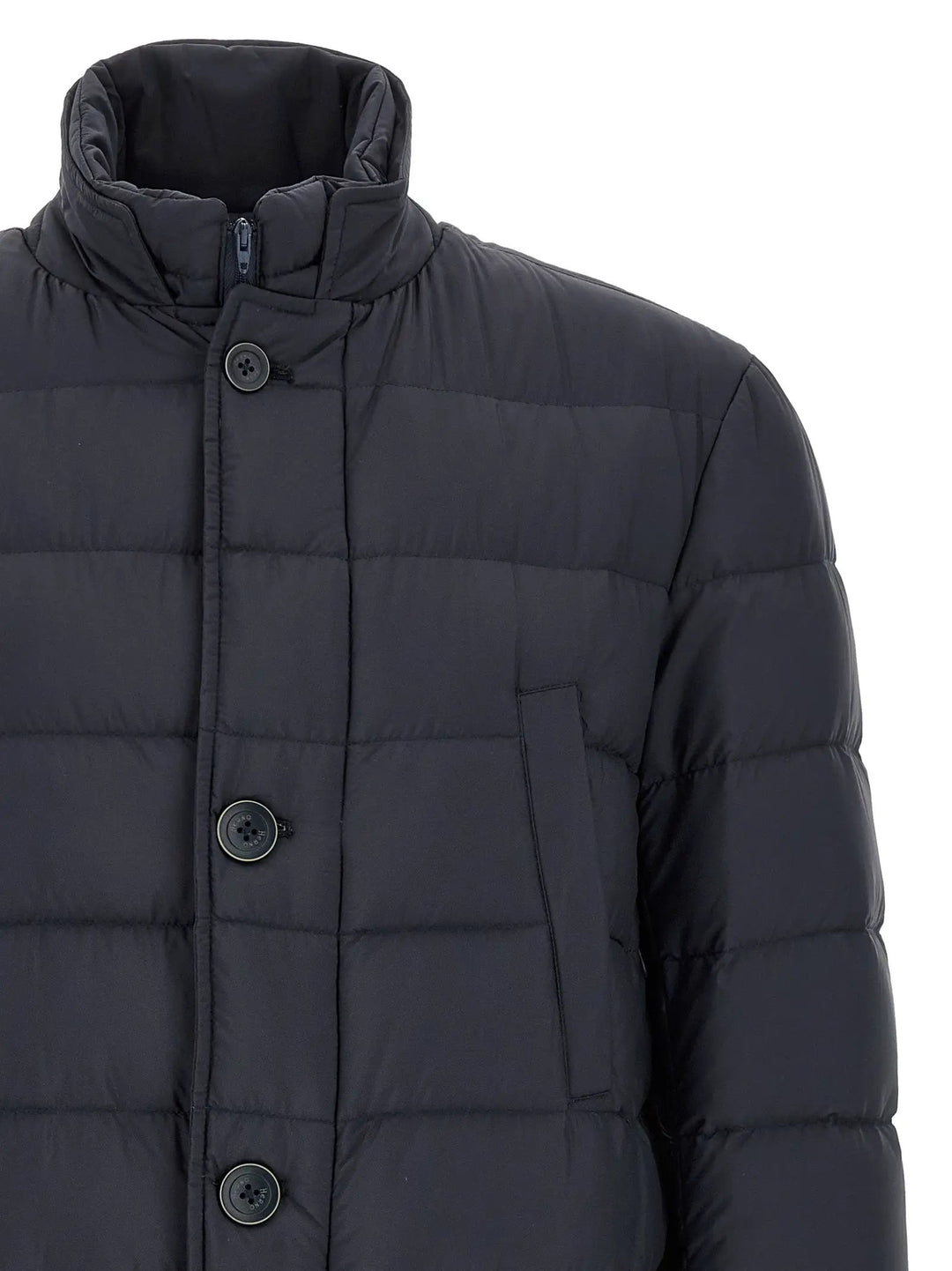 Herno Sample Sale | Herno Blue Polyamide Coat - | Designer outlet