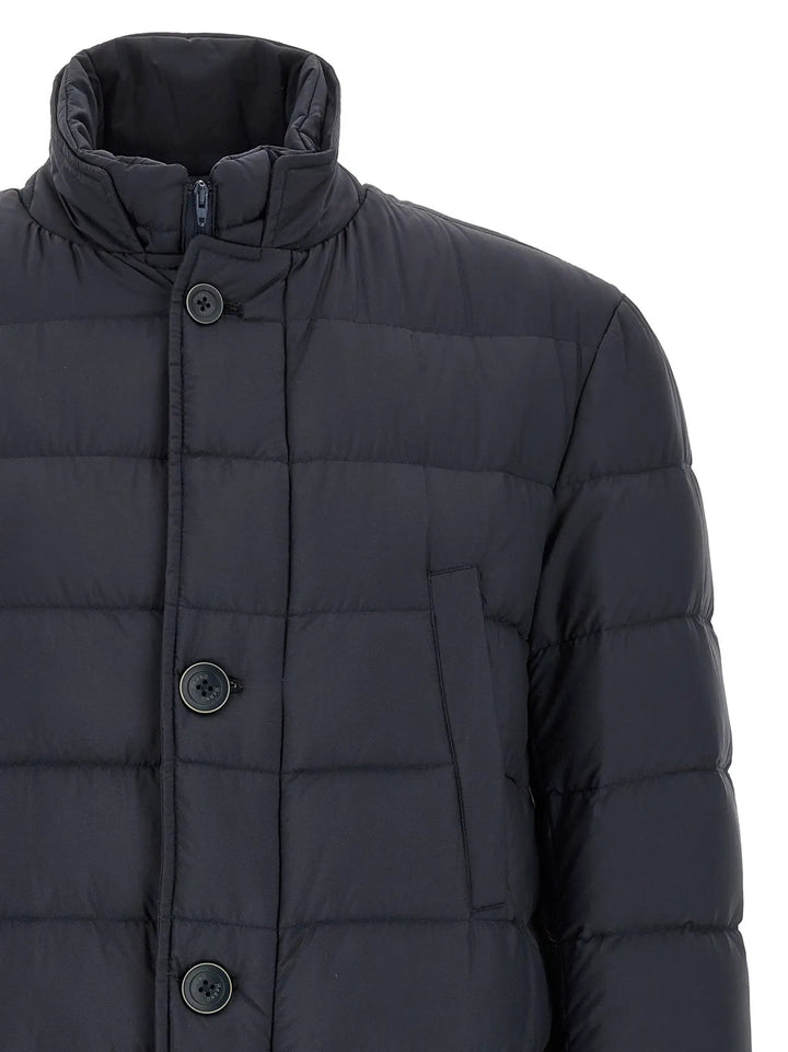 Herno Sample Sale | Herno Blue Polyamide Coat - | Designer outlet