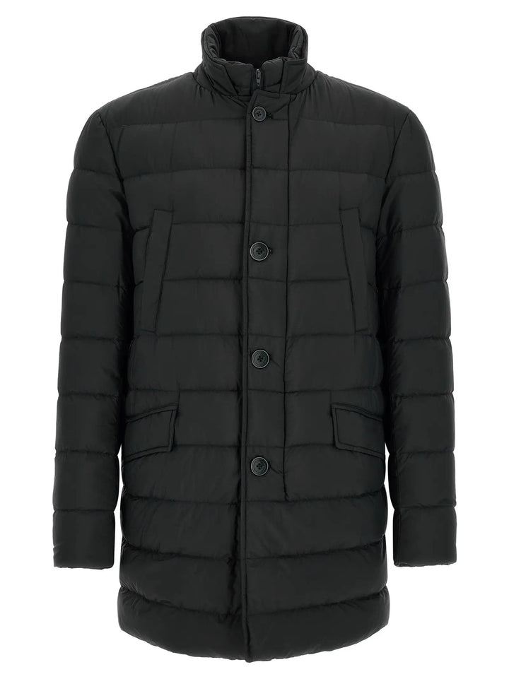 Herno Sample Sale | Herno Black Polyamide Full-Length Jacket - | Designer outlet