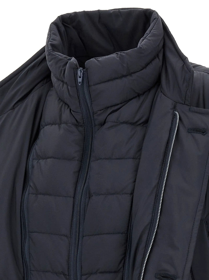 Herno Sample Sale | Herno Blue Polyamide Coat - | Designer outlet