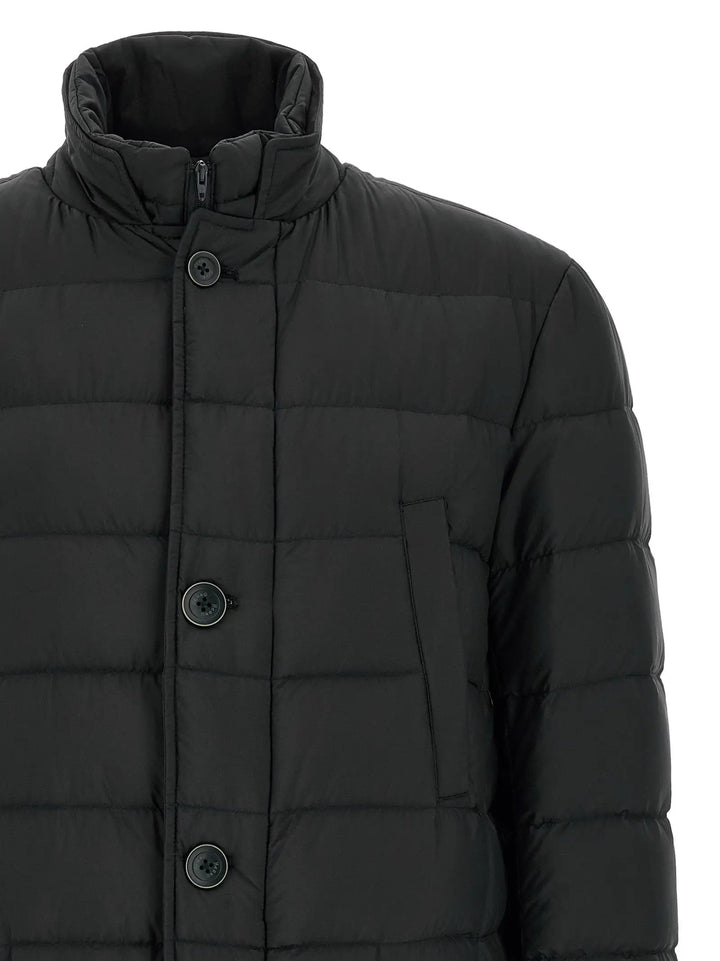 Herno Sample Sale | Herno Black Polyamide Full-Length Jacket - | Designer outlet