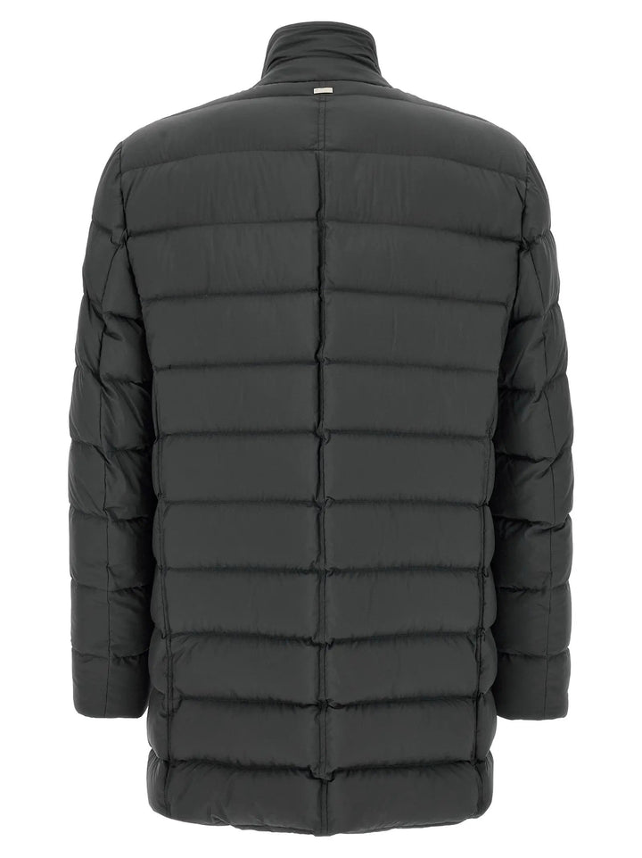Herno Sample Sale | Herno Gray Polyamide Coat - | Designer outlet