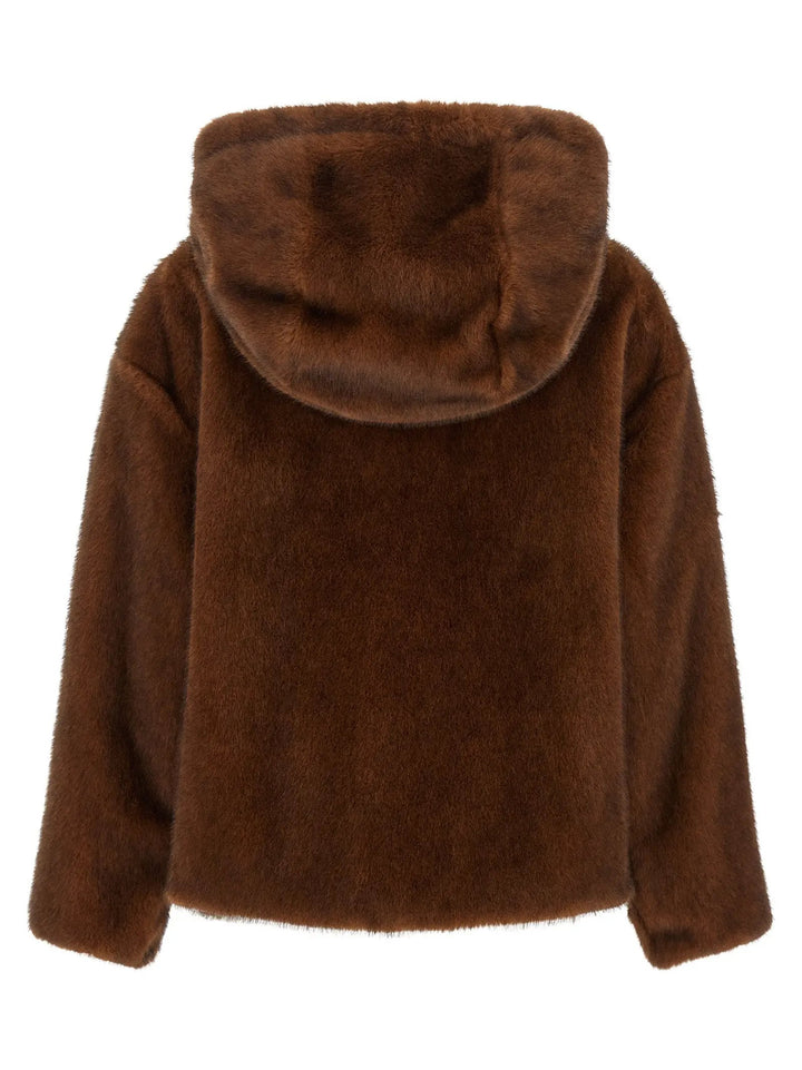 Herno Sample Sale | Herno Brown Polyester Bomber - | Designer outlet