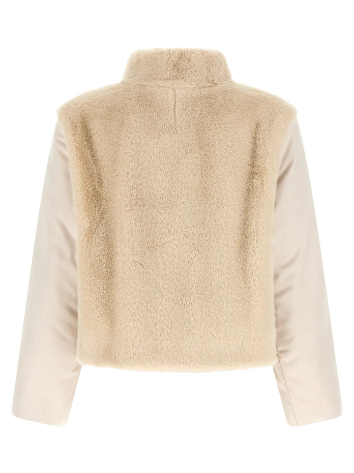 Herno Sample Sale | Herno Beige Polyester Full-Length Jacket - | Designer outlet