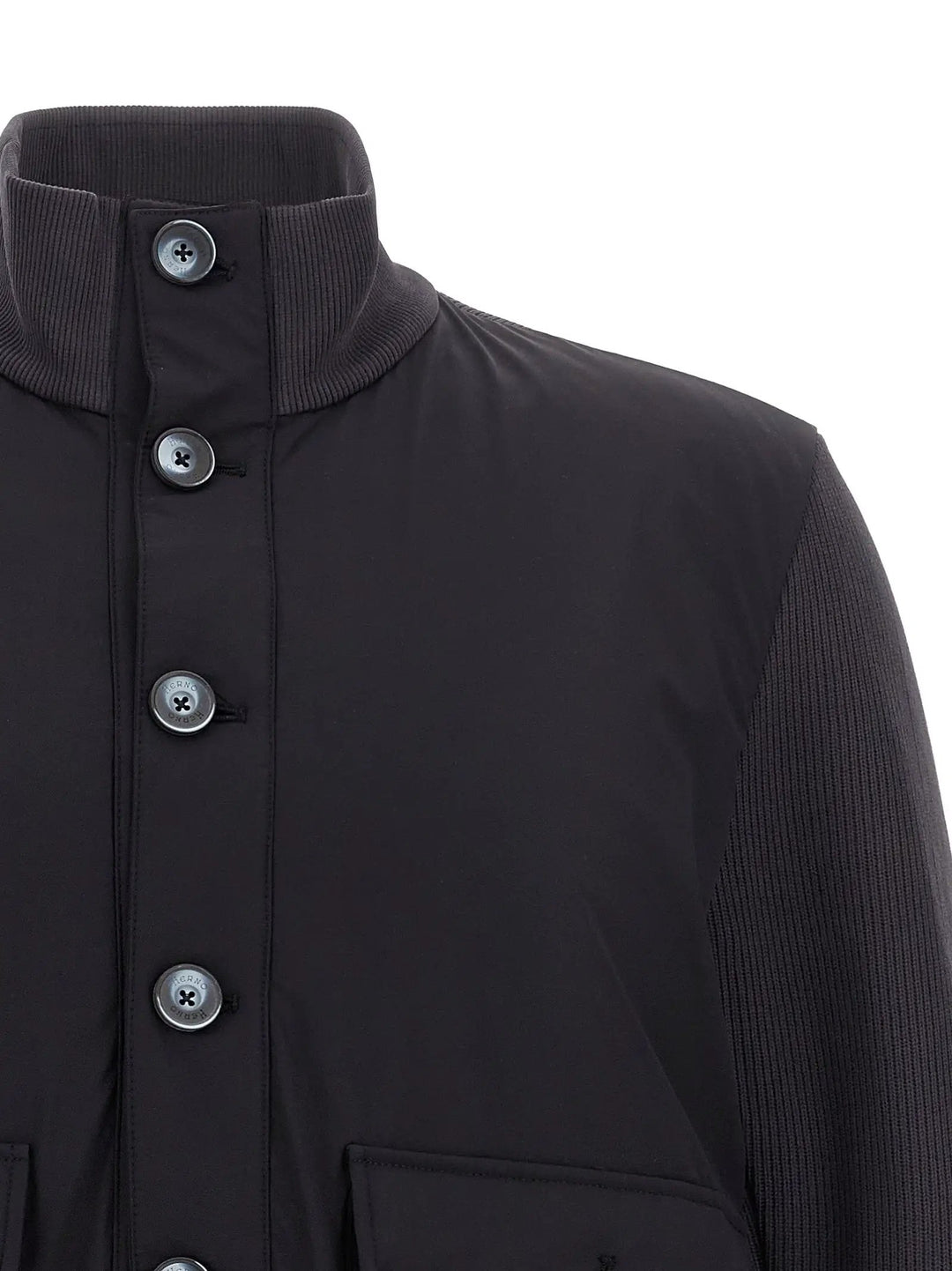 Herno Sample Sale | Herno Blue Cotton Jacket - | Designer outlet