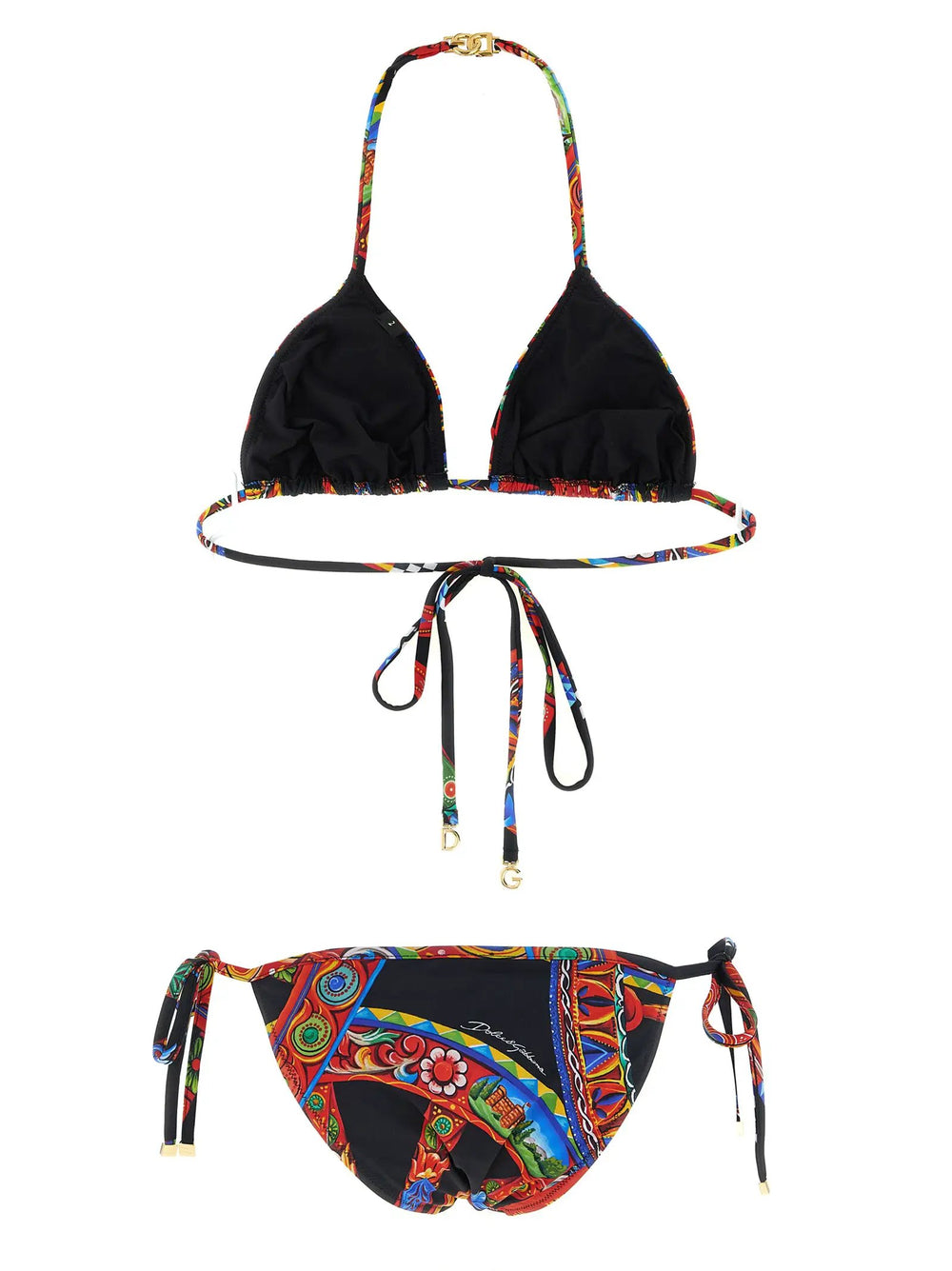 Dolce & Gabbana Sample Sale | Dolce & Gabbana Multicolor Polyamide Bikini - | Designer outlet