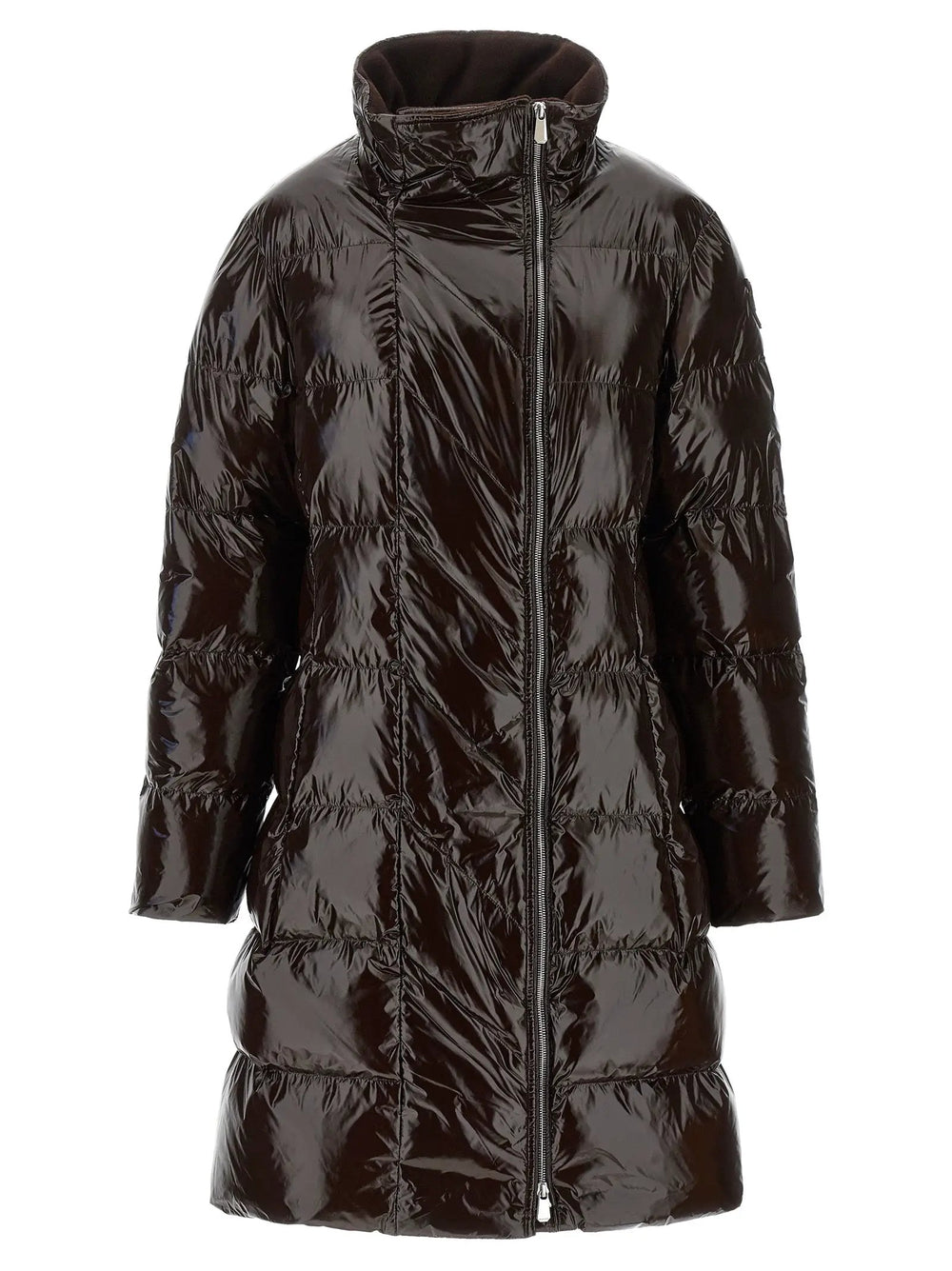 PINKO Sample Sale | PINKO Brown Polyamide Full-Length Jacket - | Designer outlet