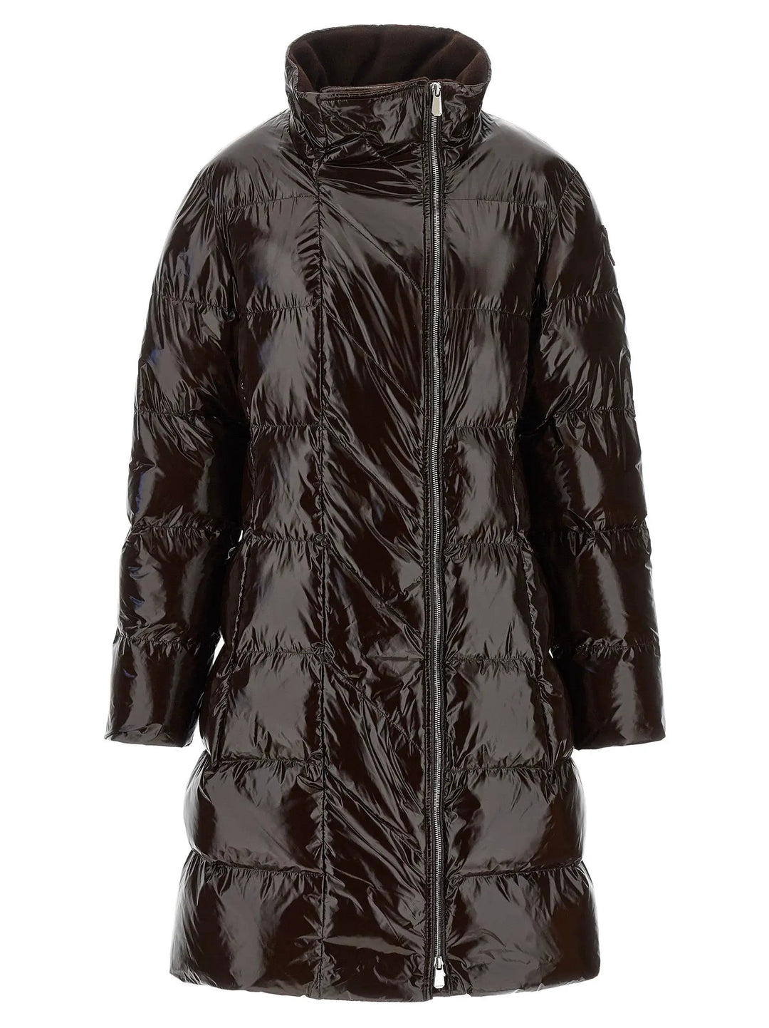 PINKO Sample Sale | PINKO Brown Polyamide Full-Length Jacket - | Designer outlet