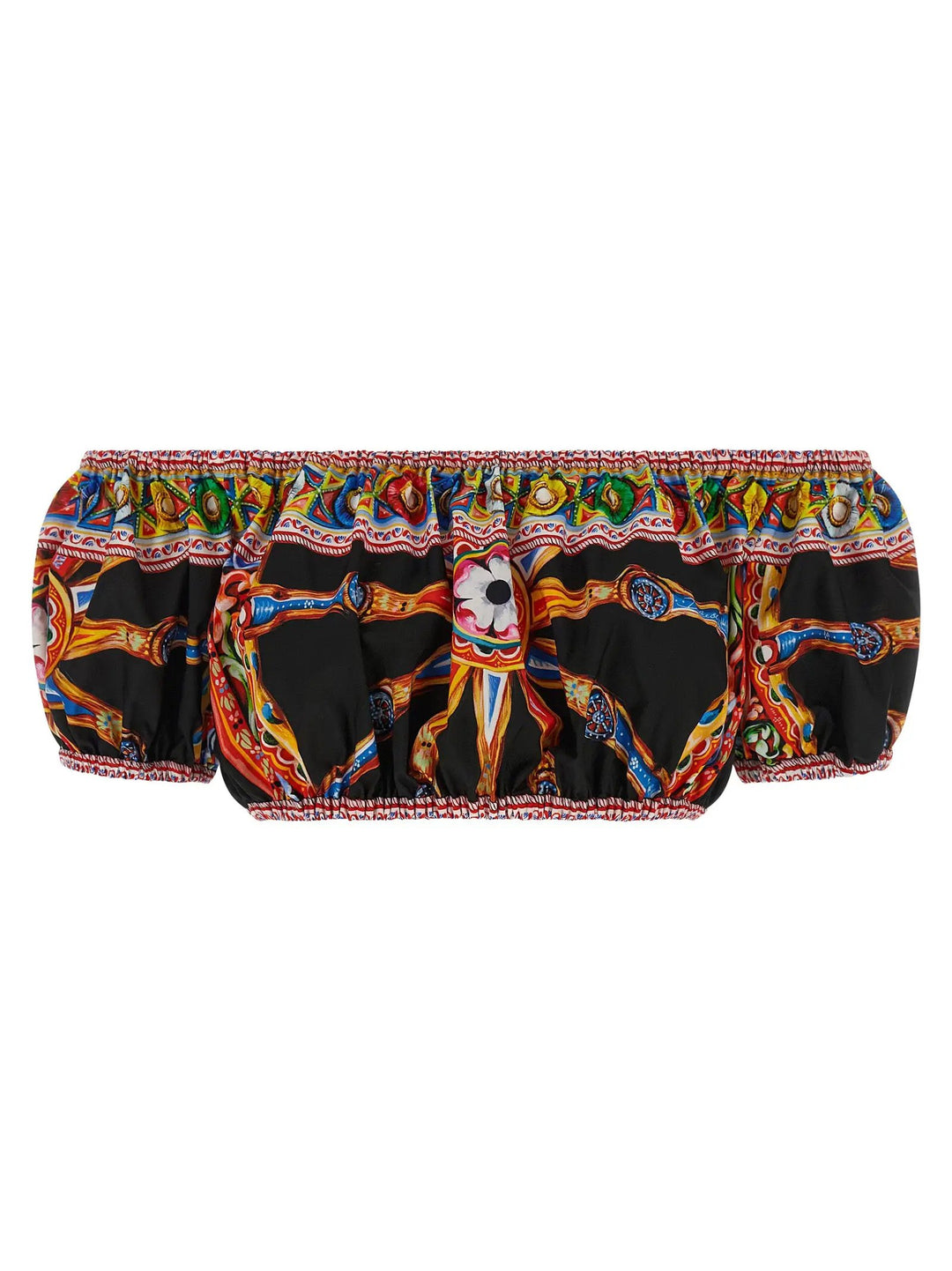 Dolce & Gabbana Sample Sale | Dolce & Gabbana Multicolor Cotton Pattern Shirt - | Designer outlet
