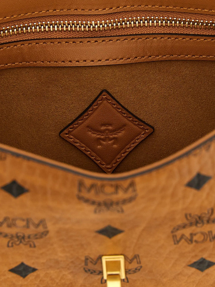 MCM Sample Sale | MCM Brown Polyethylene Shoulder Bag - | Designer outlet