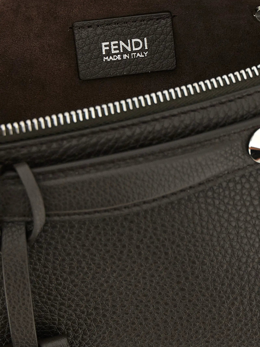 Fendi Sample Sale | Fendi Brown Calfskin Handbag - | Designer outlet