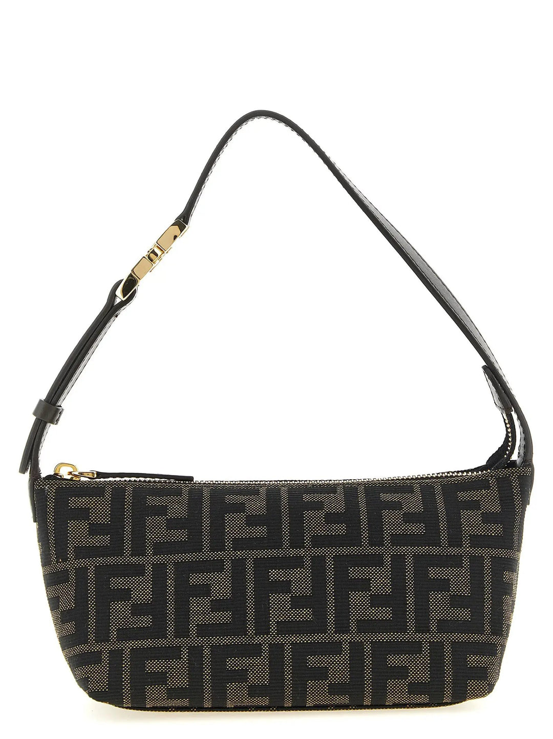 Fendi Sample Sale | Fendi Brown Polyester Clutch Bag - | Designer outlet