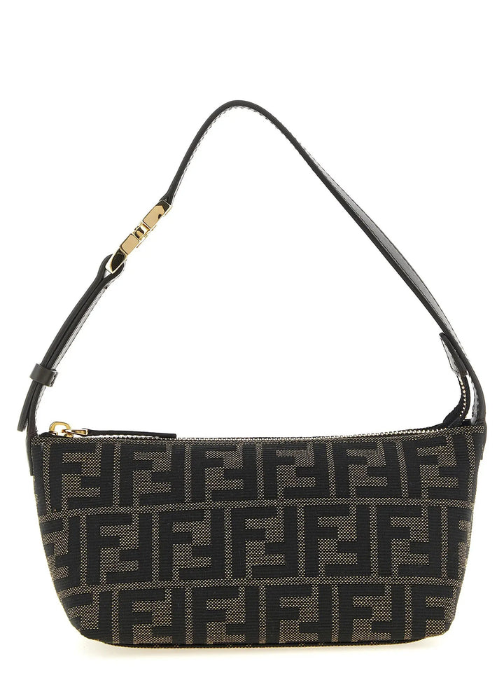Fendi Sample Sale | Fendi Brown Polyester Clutch Bag - | Designer outlet