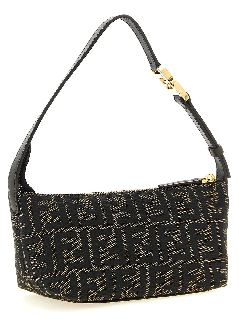 Fendi Sample Sale | Fendi Brown Polyester Clutch Bag - | Designer outlet