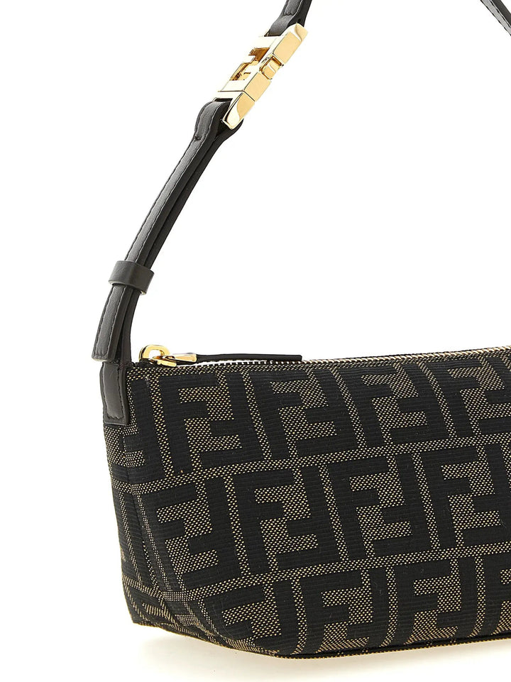 Fendi Sample Sale | Fendi Brown Polyester Clutch Bag - | Designer outlet
