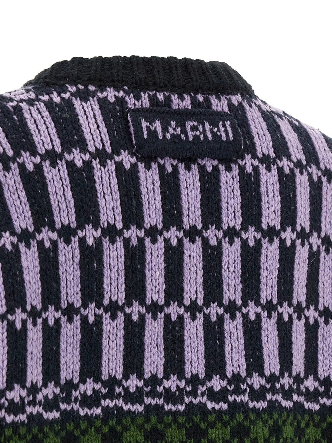 Marni Sample Sale | Marni Multicolor Wool Cardigan - | Designer outlet