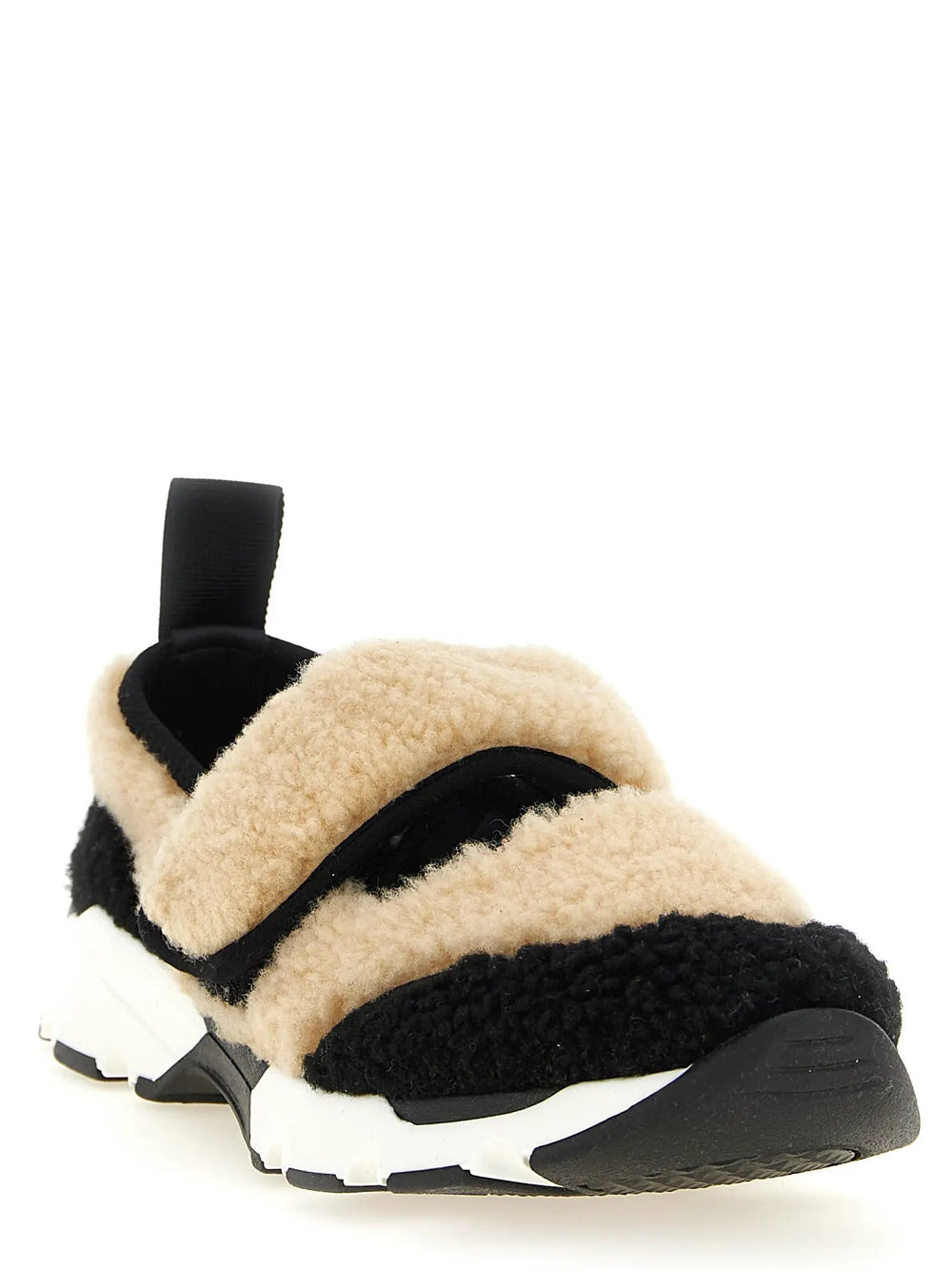 Marni Sample Sale | Marni Bicolor Lamb Leather Chunky Sneakers - | Designer outlet