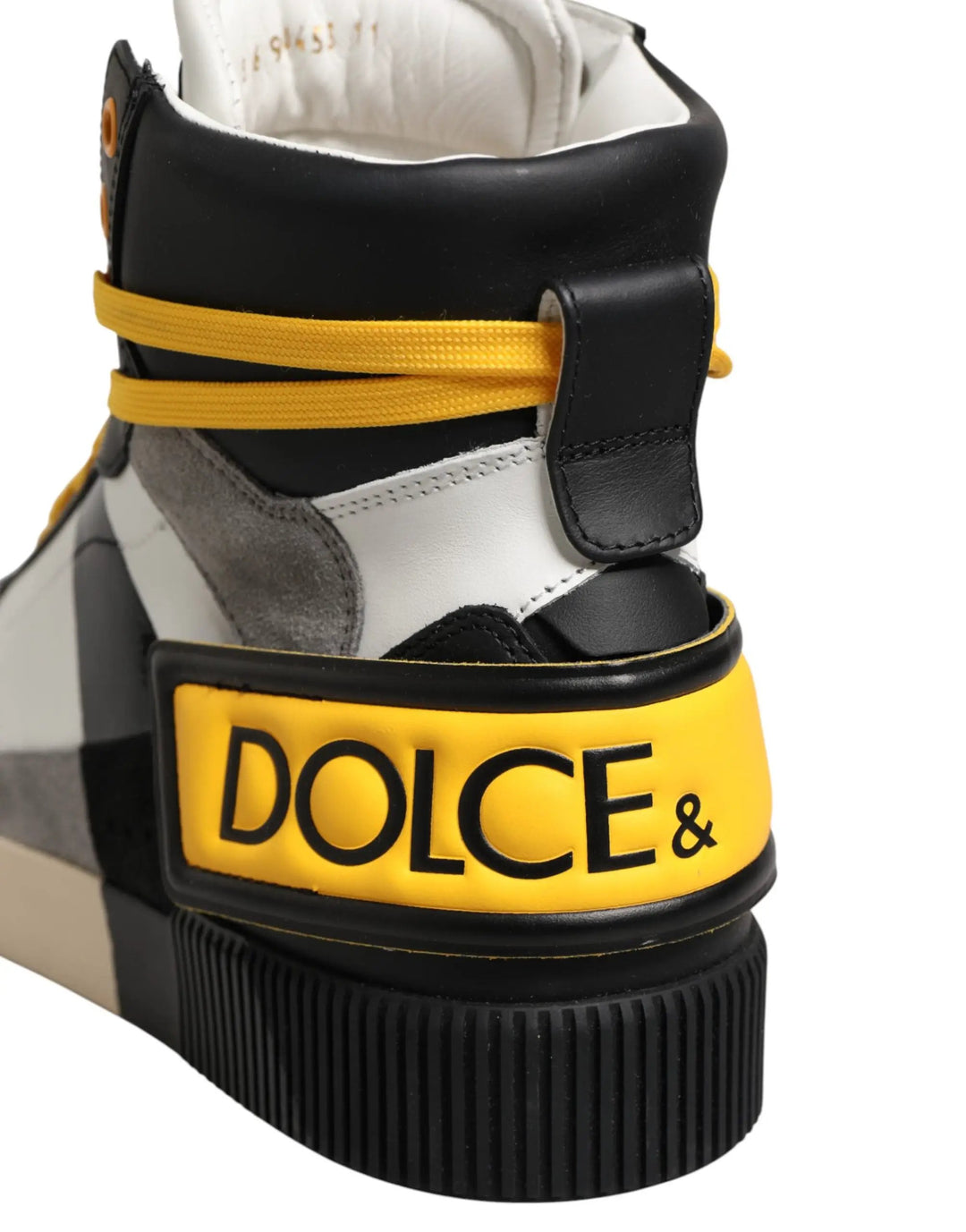 Dolce &amp; Gabbana Sample Sale | Dolce &amp; Gabbana Multicolor Calf High Top Sneakers Shoes - | Designer outlet