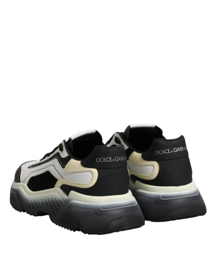 Dolce &amp; Gabbana Sample Sale | Dolce &amp; Gabbana White Black Daymaster Two Tone Sneaker Shoes - | Designer outlet